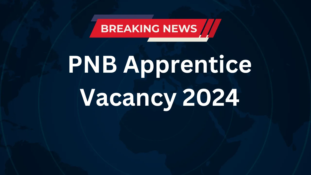 PNB Apprentice Vacancy 2024